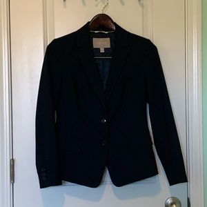 Navy Banana Republic Wool Blazer